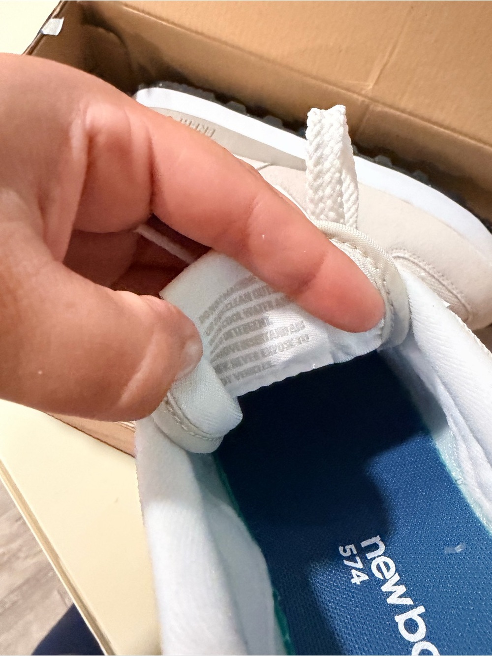 New Balance 574 core Sneakers in Light Grey and White - Picture 12 of 16